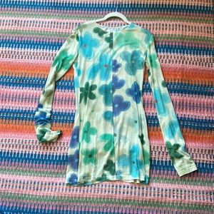 With Jean Kenny Mini Dress in Viola Bloom